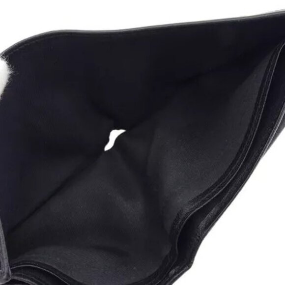 BVLGARI Bifold Wallet Logomania Canvas x Leather Authentic Used - Picture 5 of 10